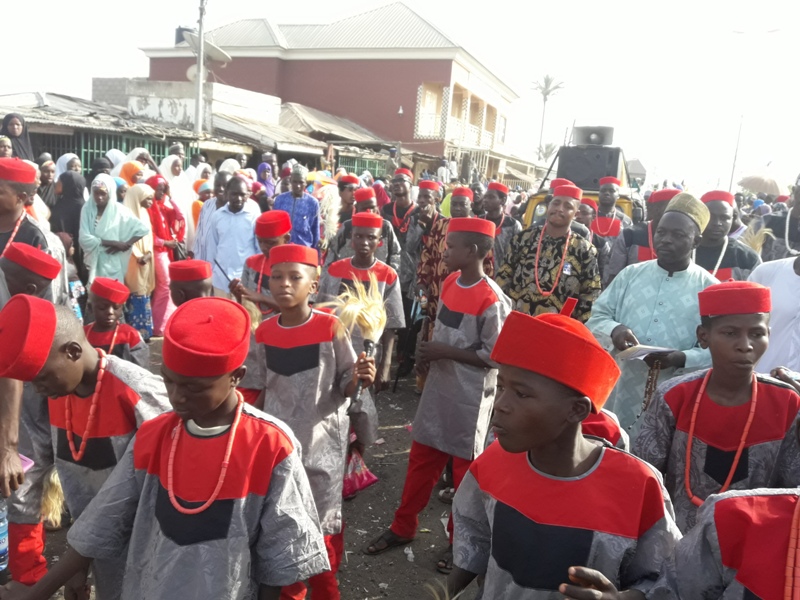 maulid procession in bauchi